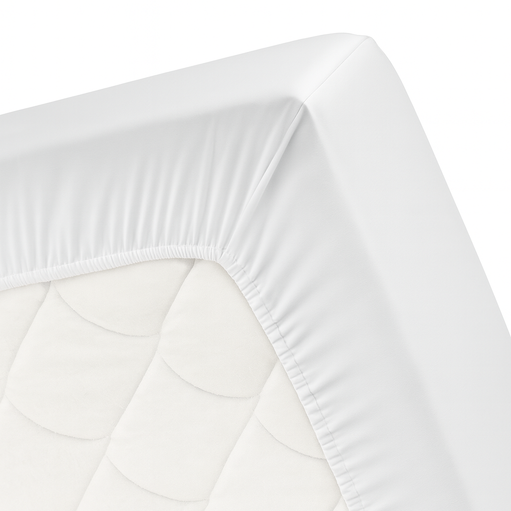 Wasserdichter Matratzenschoner aus ägyptischer Baumwolle – 50 % Baumwolle & 50 % Bambus