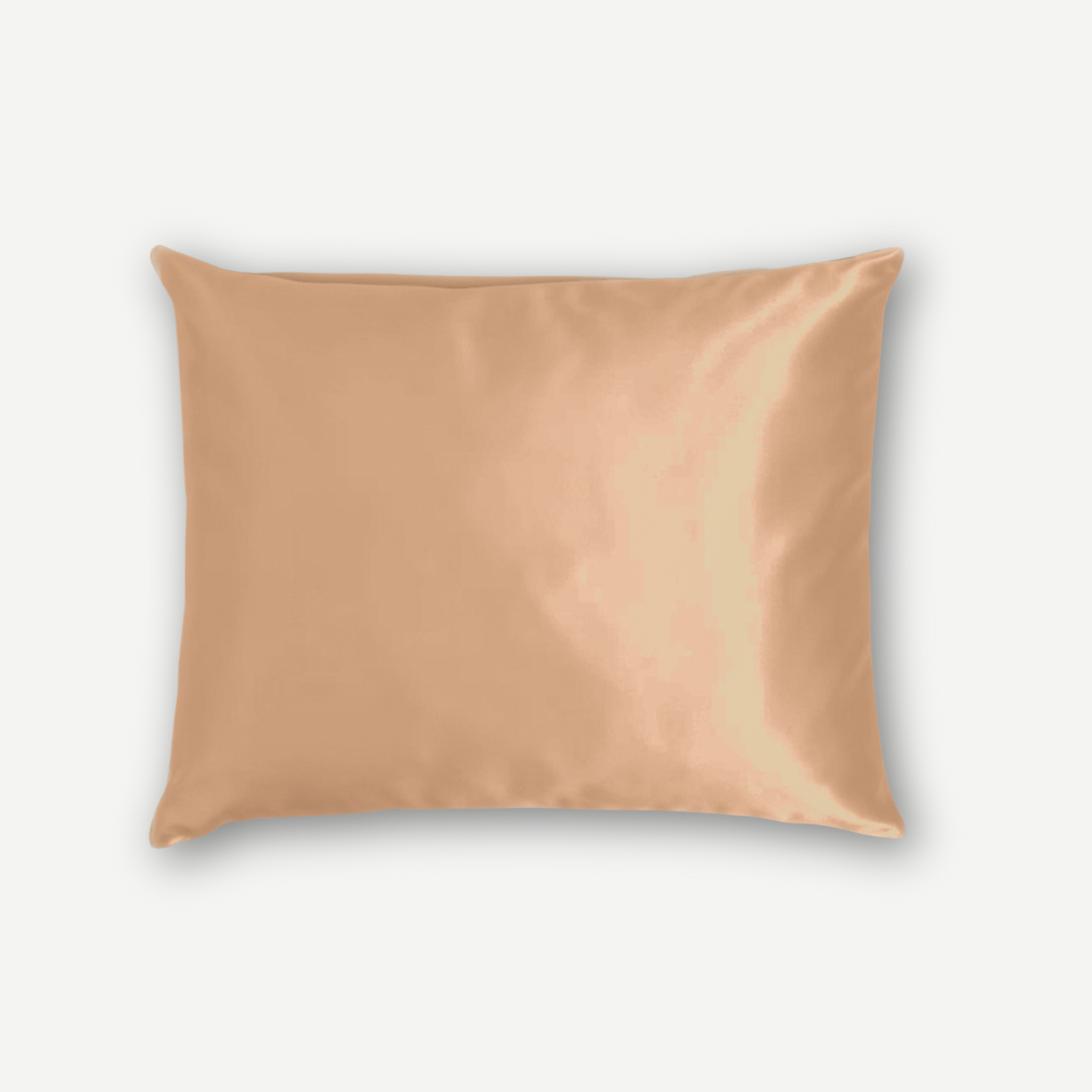 Seidenkissenbezug Gold - 22mm Satin