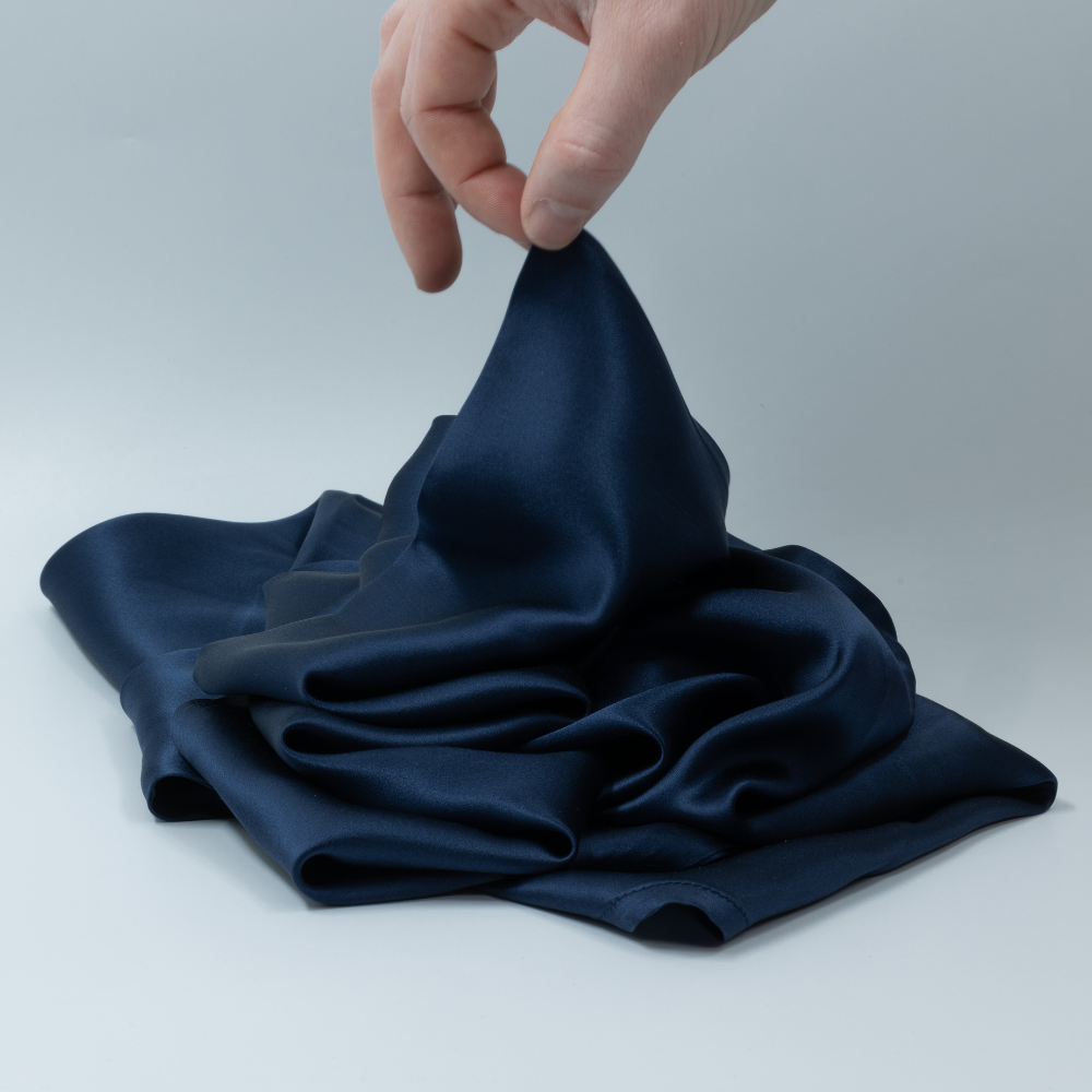 Perfektes Schlafset Blau - Kissenbezug & Schlafmaske