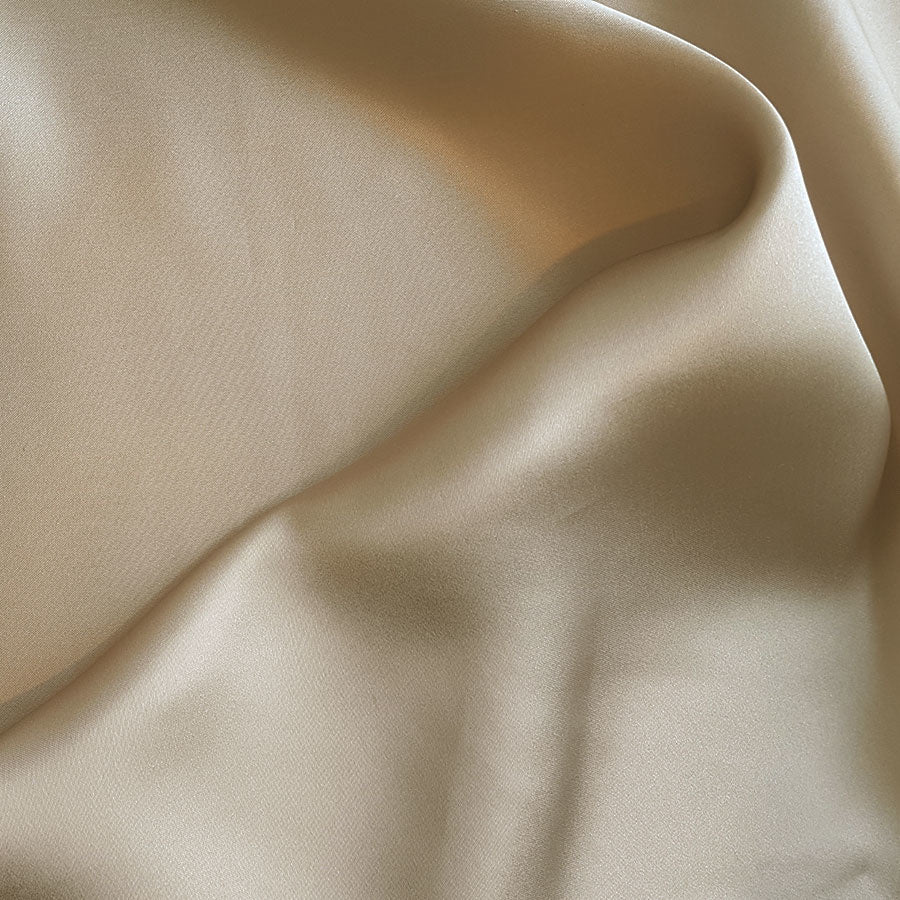 100% Seide Split Topper Spannbettlaken Taupe - 22MM