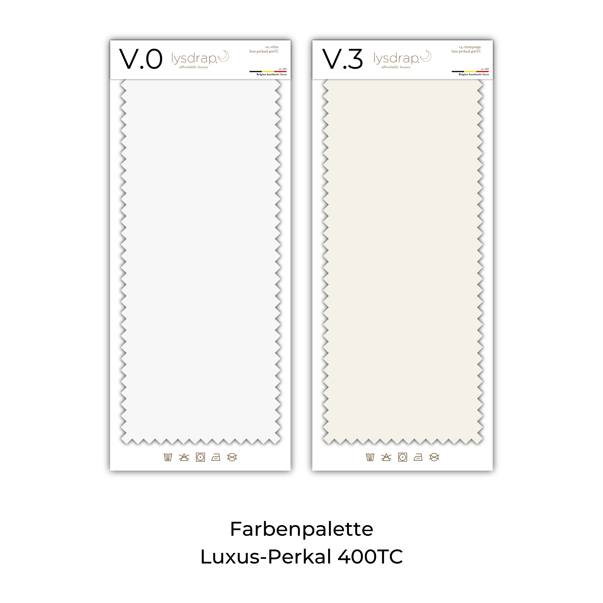 Laken aus ägyptischer Baumwolle Luxus Perkal 400TC - Virgo