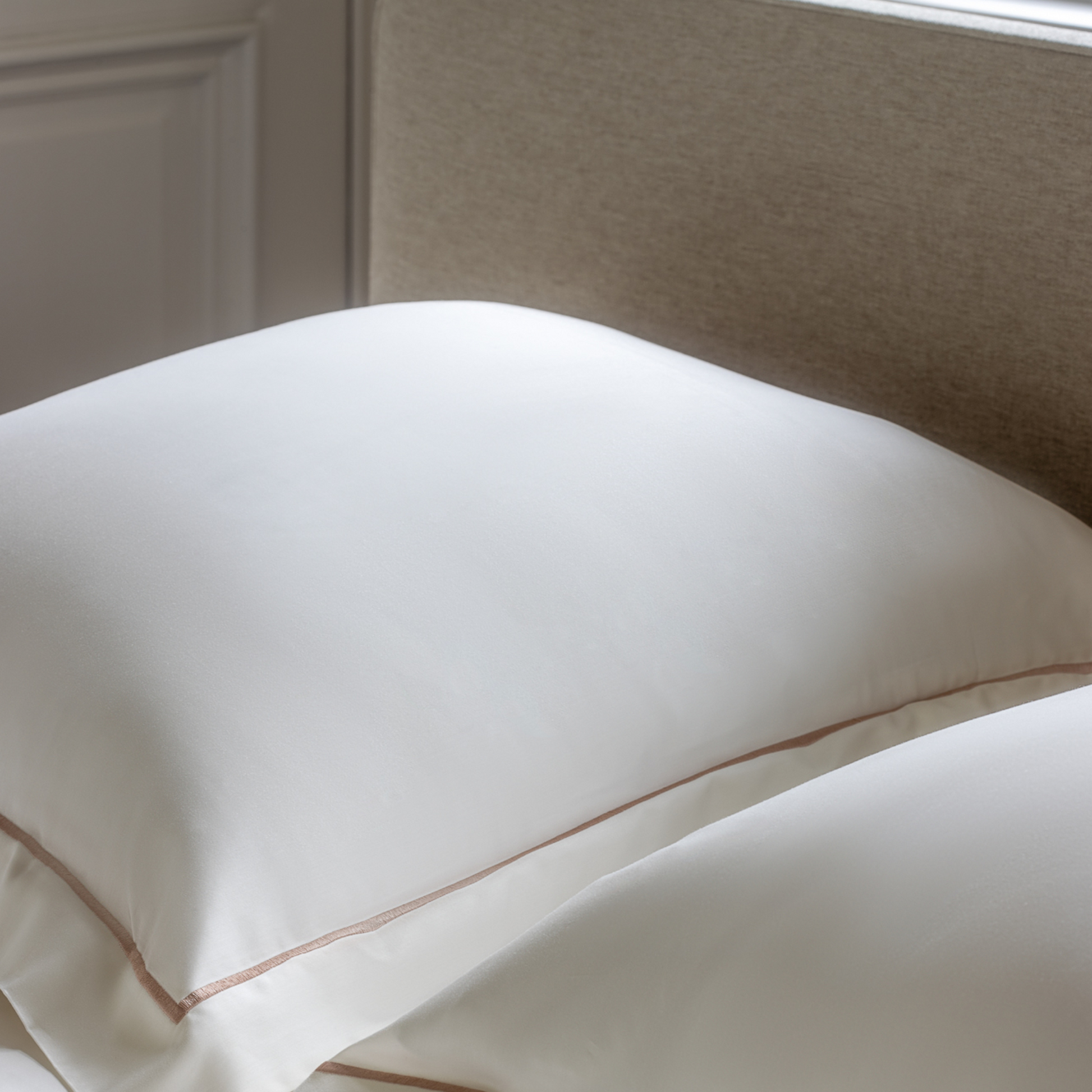 Egyptisch Katoen Luxe Percal 400TC Kussensloop - Gravis