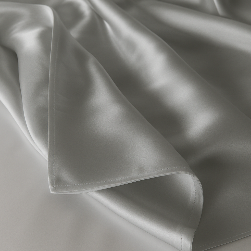 100% Seiden Ober-Laken Mondlicht - 22MM