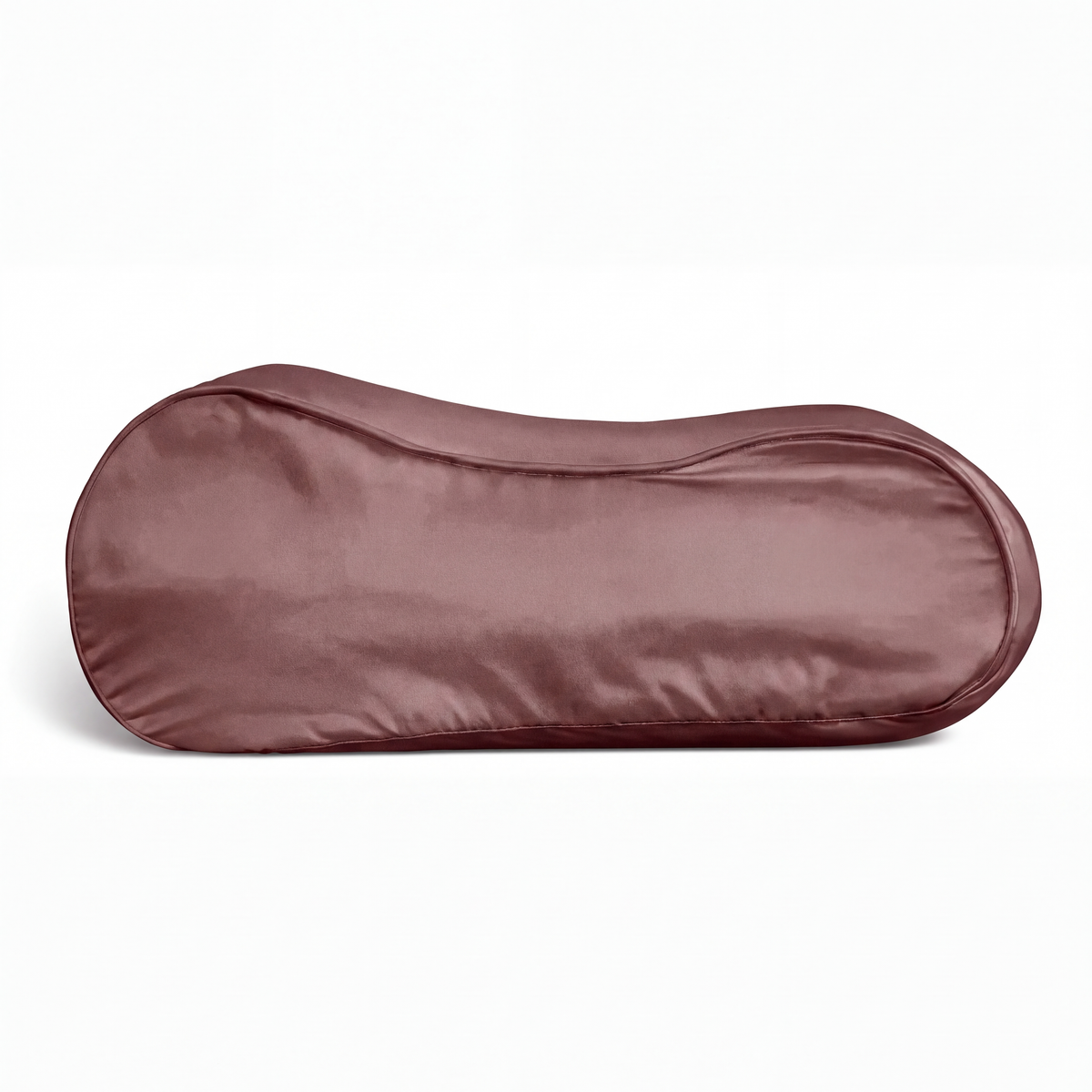 Ergonomischer Seidenkissenbezug Vintage Mauve 19 Momme