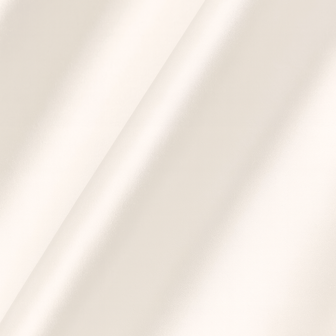 Seiden-Spannbettlaken Elfenbein - 22MM