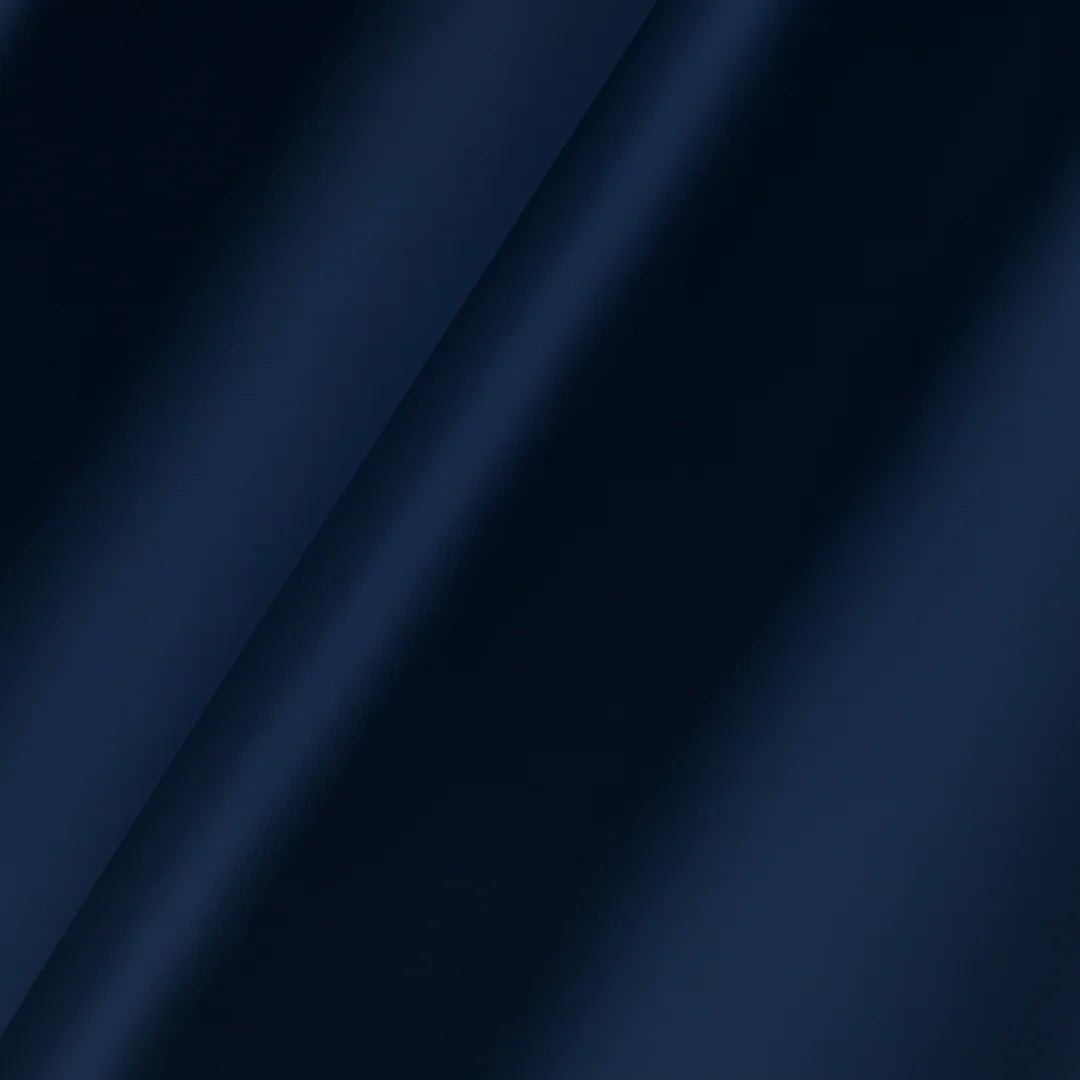 Seiden-Spannbettlaken Marineblau - 22MM