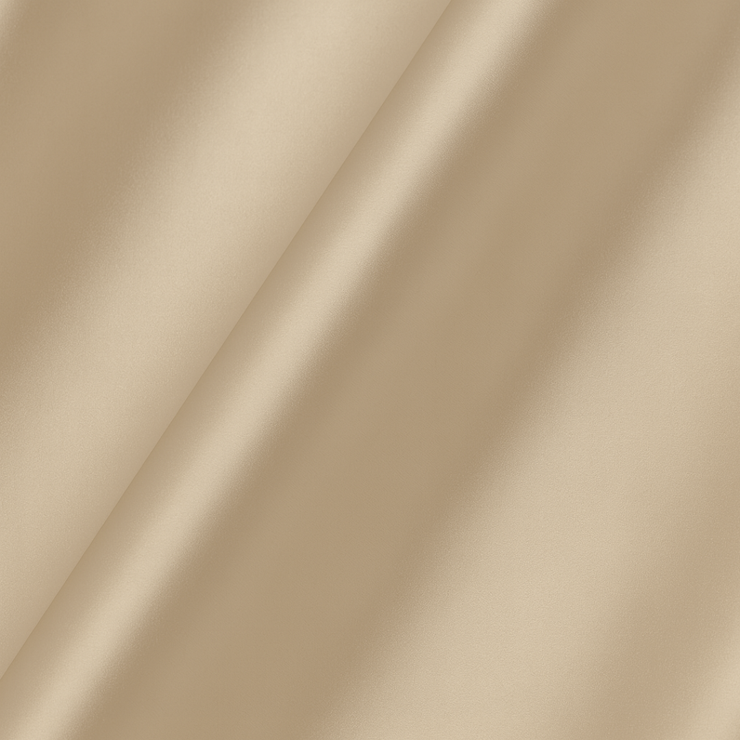 Seiden-Spannbettlaken Dunkler Champagner - 22MM