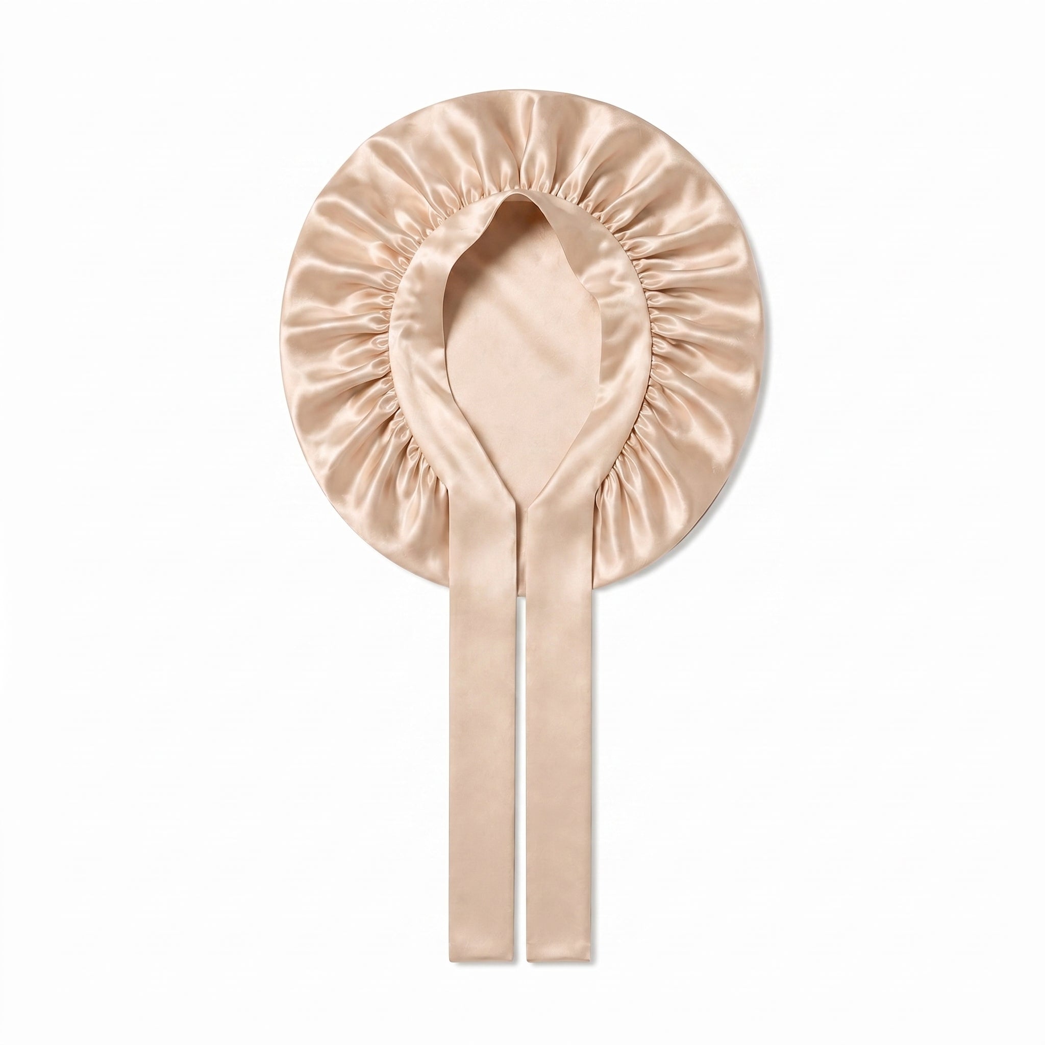 Ribbon Seidenhaube Peach Blush - 19MM