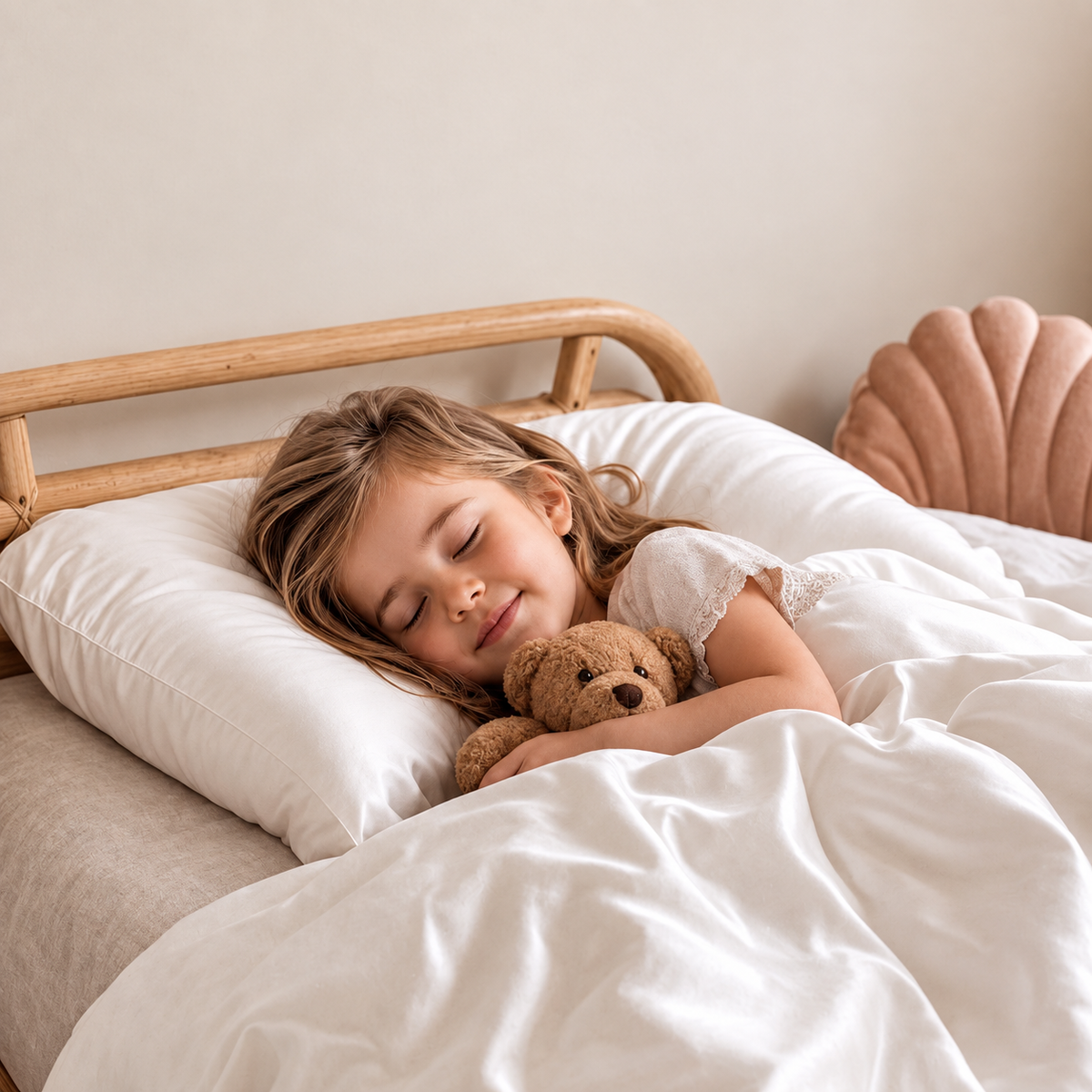 Serene Kinderkissen aus Seide