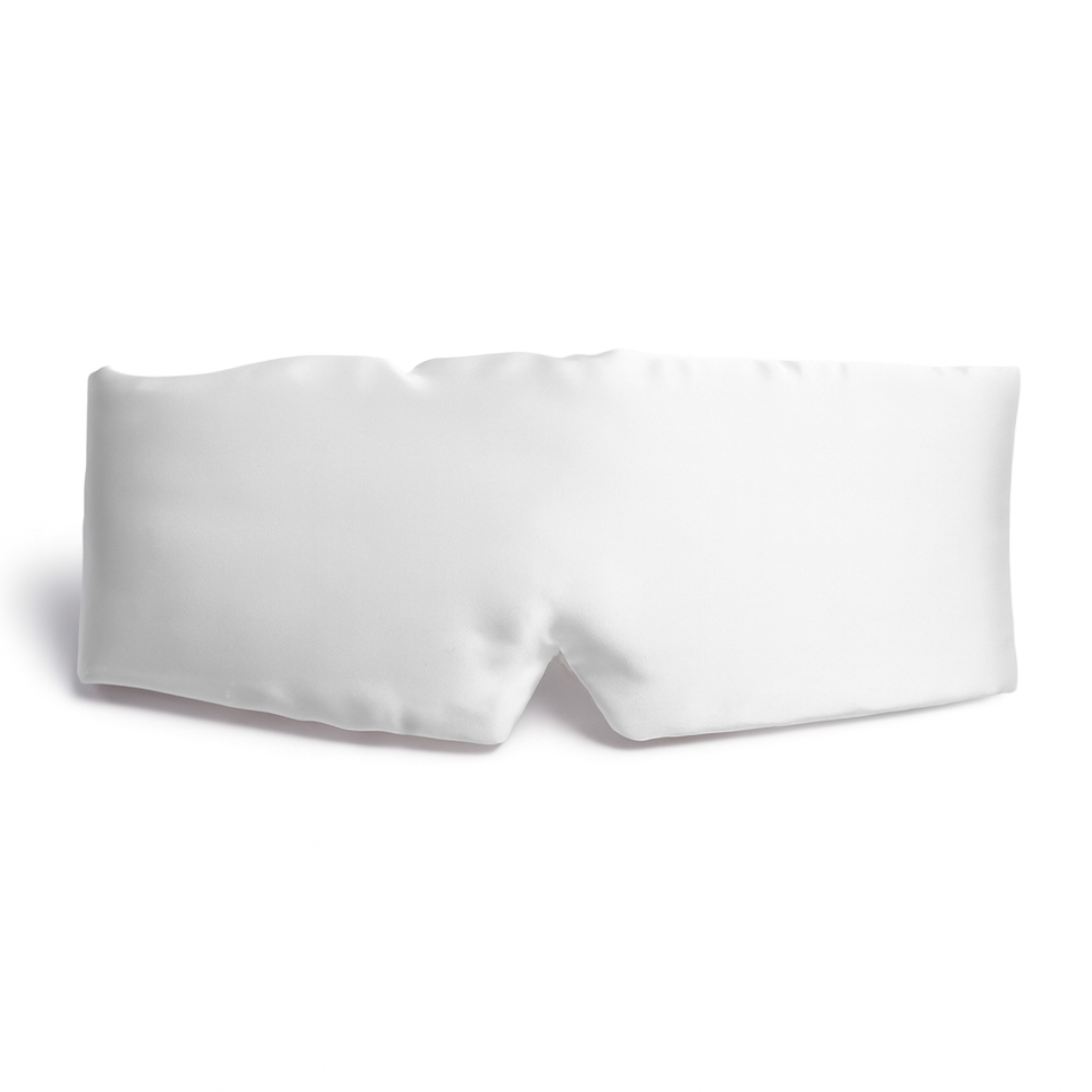 Perfect Sleep Schlafmaske aus Seide - Weiß