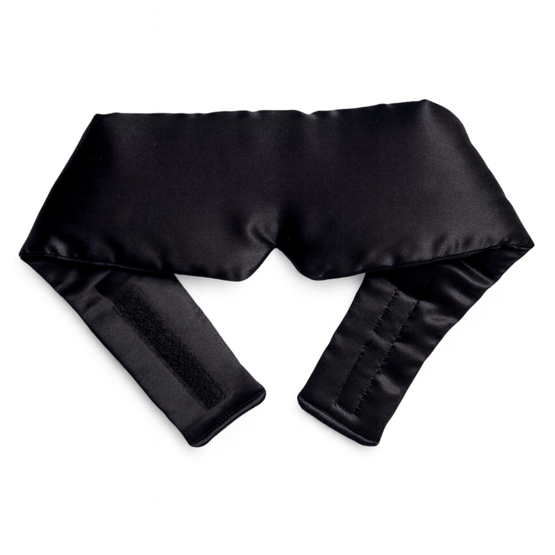 Perfect Sleep Schlafmaske aus Seide - Schwarz