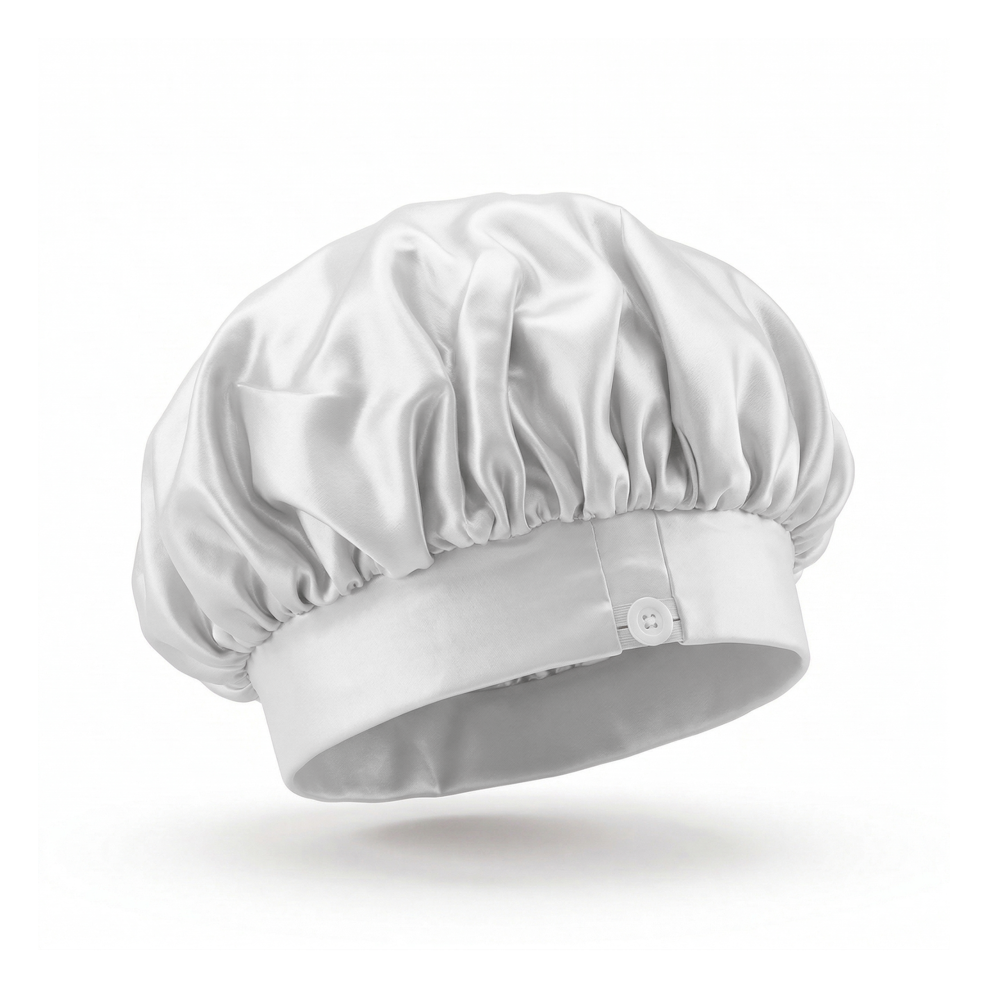 Perfect Fit Seidenhaube Cloud White - 19MM