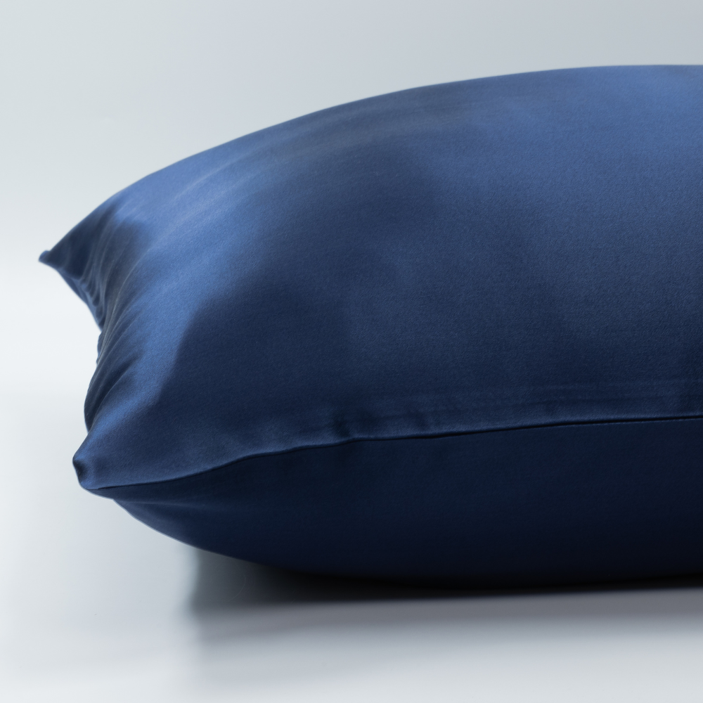 Perfektes Schlafset Blau - Kissenbezug & Schlafmaske