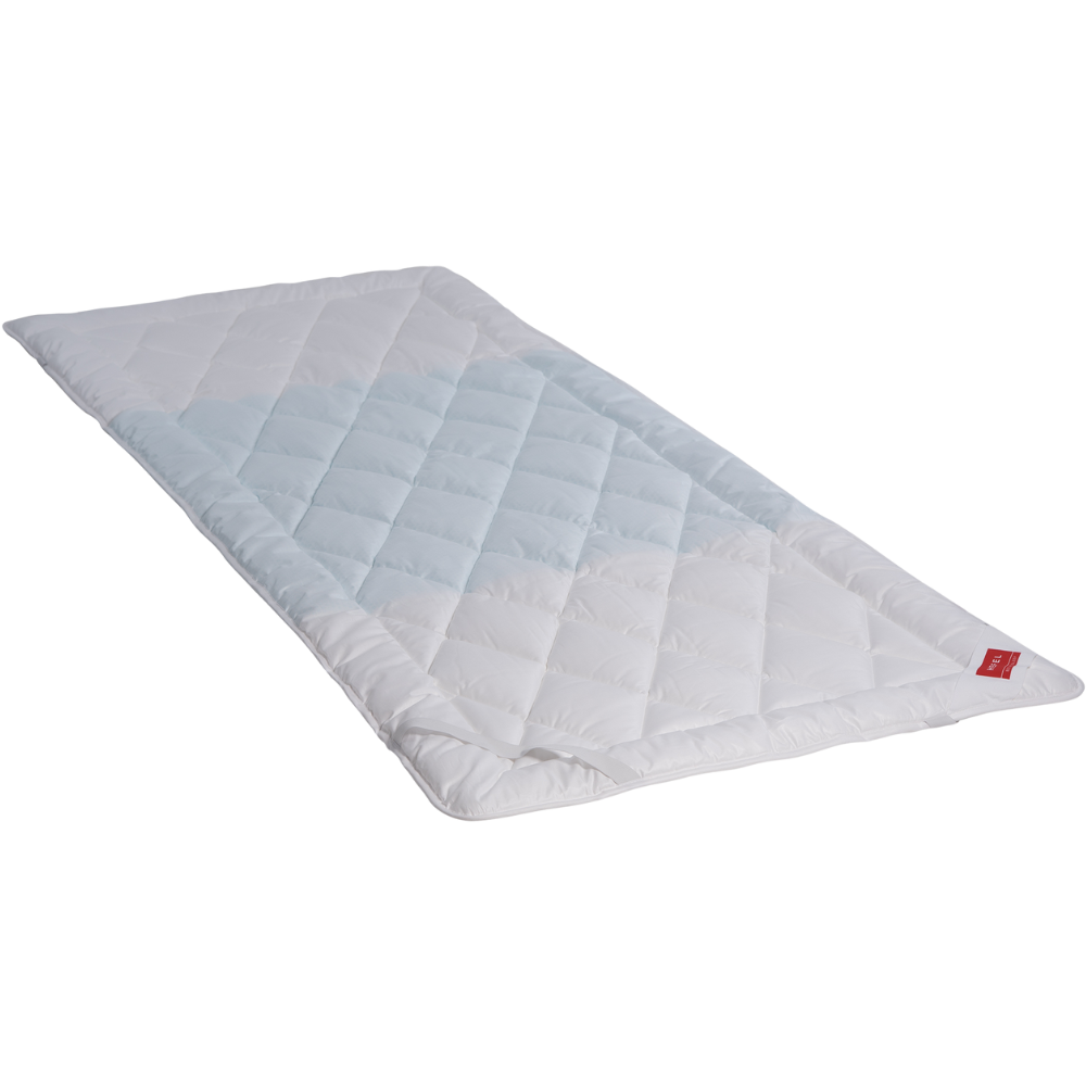 Hefel Coolprogramm Baumwolle & TENCEL Unterbett 500g/m2 mit Einsteckstreifen
