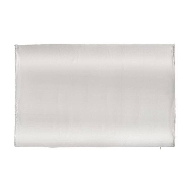 2x 100% Seide Kissenbezug für ergonomisches Kissen Elfenbein - 19MM
