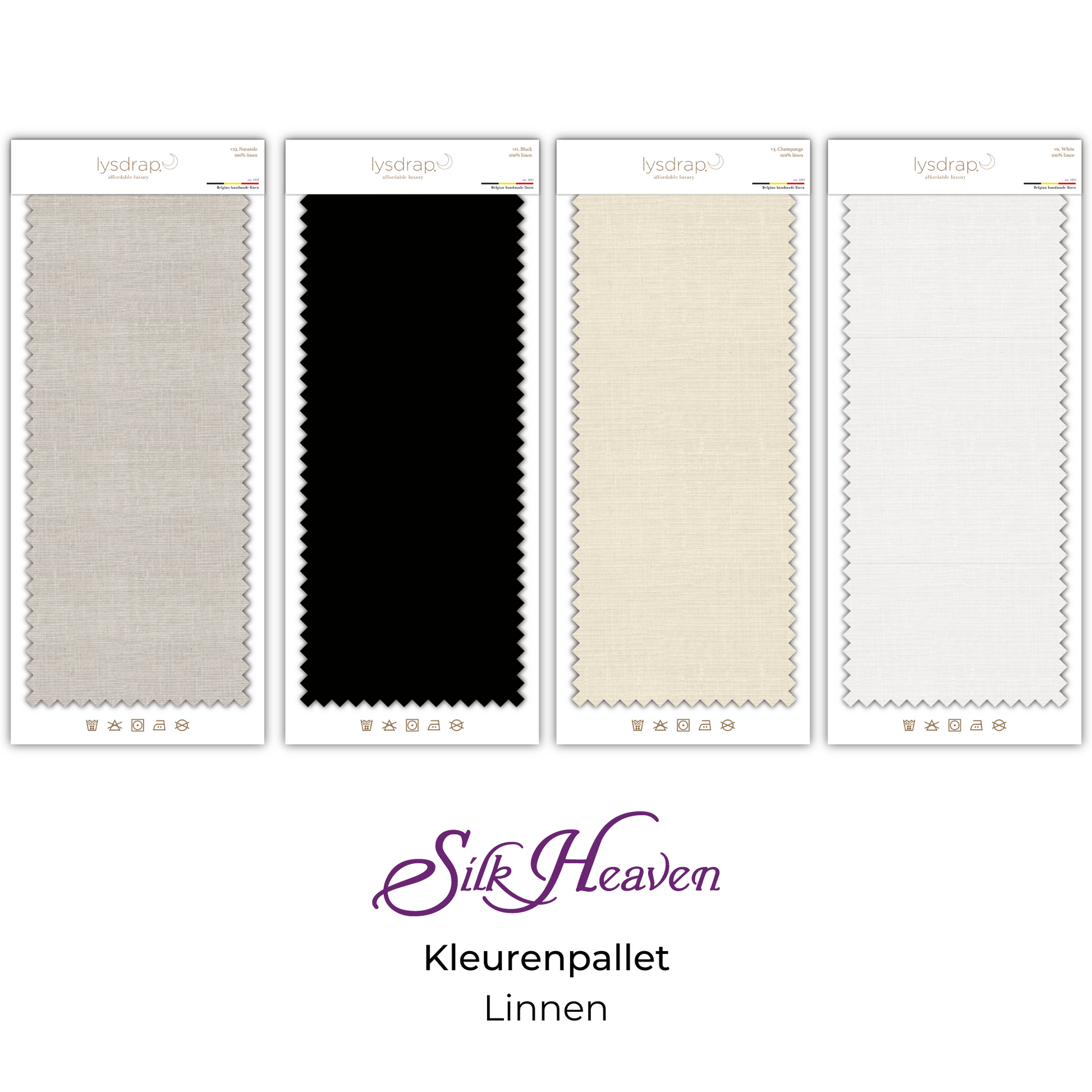 Egyptisch Katoen Linnen Kussensloop - 2 kleuren - Square