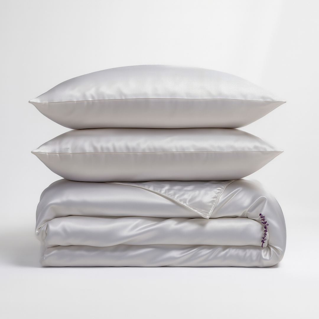 Seiden-Bettbezug Mondlicht - 22 Momme