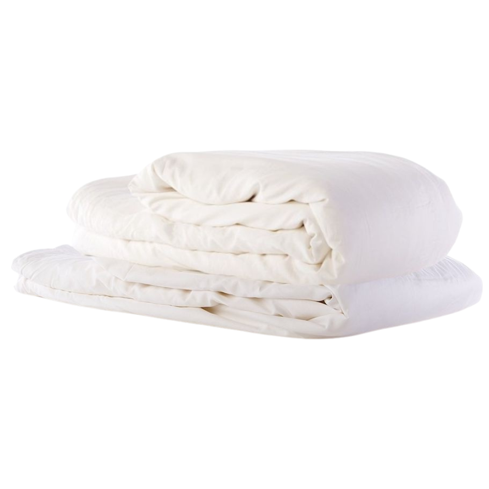 Seiden 4-Jahreszeiten-Bettdecken-Set Oasis (175 + 300 g/m2) - Bezug aus Bambus-Viskose