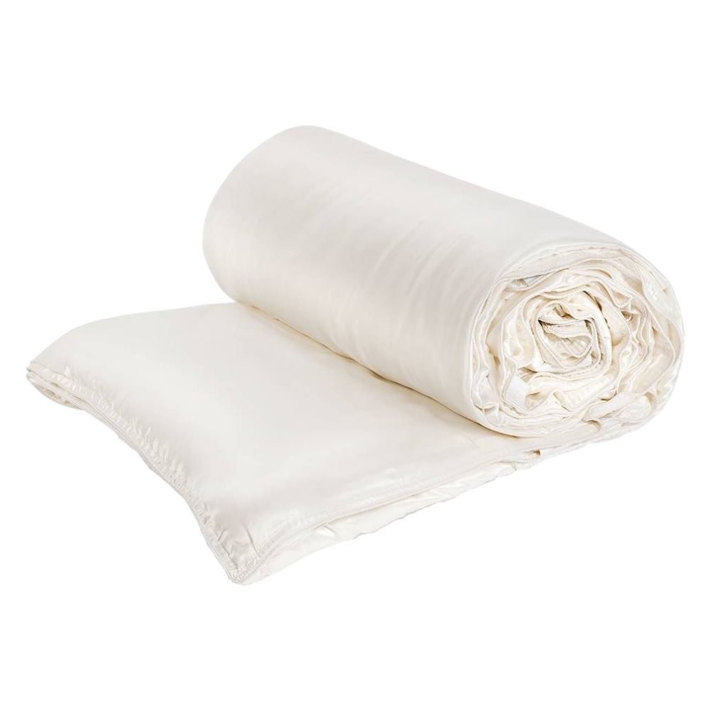 100% Seide Sommerdecke Serene extra dünn (100g/m2) - Seidengewebe